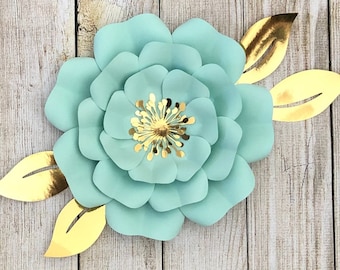 DIY Paper Flower Template: Printable Trace & Cut Files (PDF)