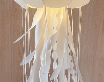 Jellyfish SVG Template, Paper Craft Decoration, Under The Sea Party Décor (Digital Download)