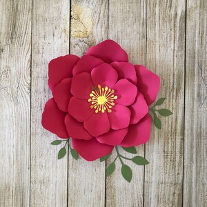 Paper Flowers Template for Large Paper Flowers and Giant - Etsy