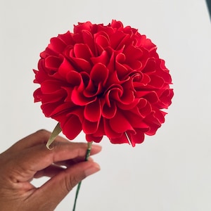 Modello di fiore di carta, piccoli fiori per progetti fai da te, garofano di carta SVG e file di taglio Silhouette Studio3, fiori di carta Cricut, Shadow Box