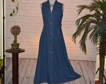 long jean dresses for sale