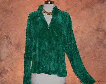emerald green jumper dress