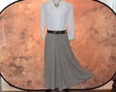 Vintage 50s Classic Style Dress Audrey Hepburn Roman Holiday Dress Movie Star Dress Fitted Ivory Top Circle Skirt Dress Office Workwear
