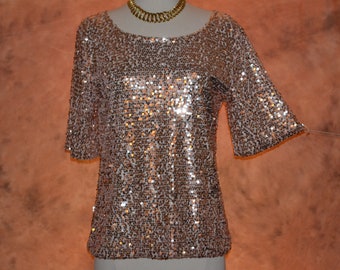 rose gold blouse outfit