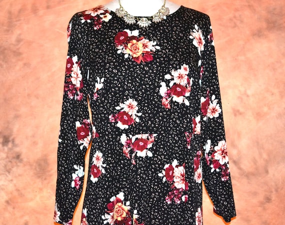 torrid black floral dress Torrid Black Floral Dress 16