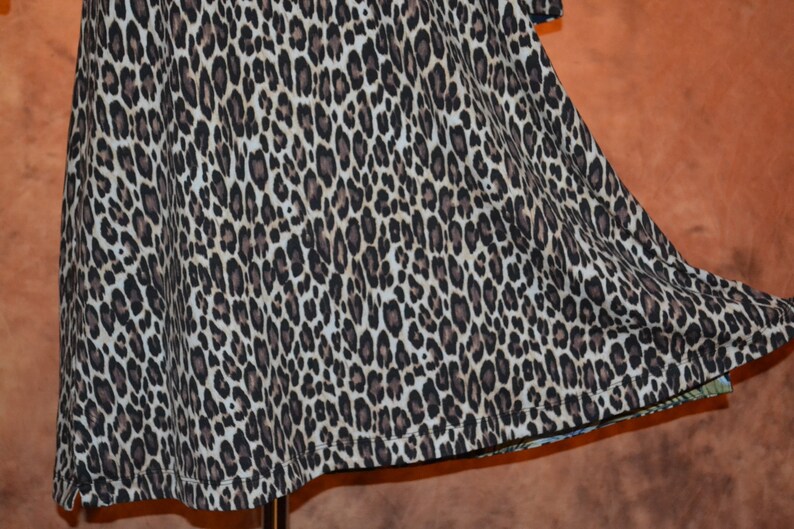 Tommy Bahama XL Women/'s Leopard Print Dress Fine Quality Gorgeous Pattern Heavy Winter Dress Plus Size