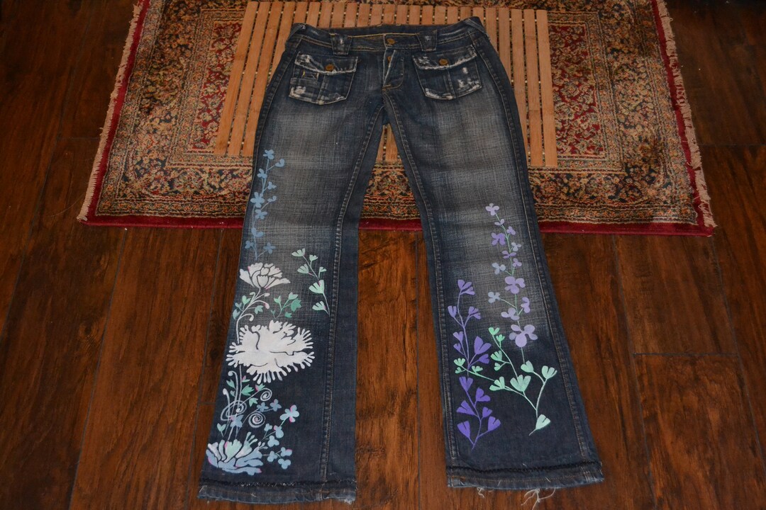 Rare Japan Rags Women's Okishana Samoki Japrags Jeans - Etsy