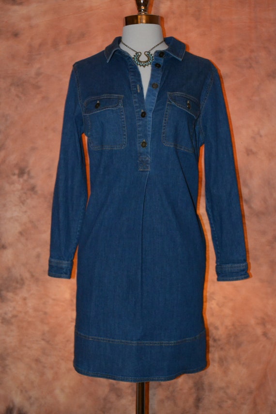 boden denim dress