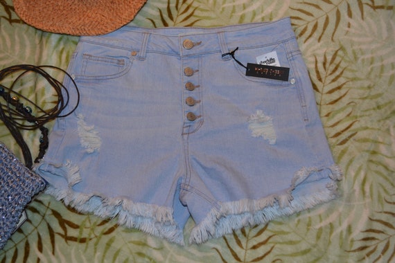 refuge denim shorts