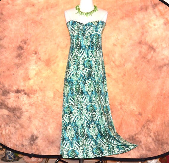 chinese dress ladies Boho Chic Bandeau Off Shoulder Maxi Dress Black / L