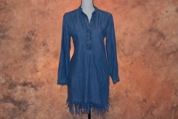 loft jean dress