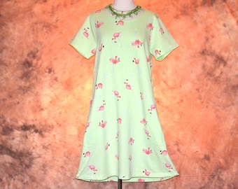 Lime Green T-shirt Dress: Oversized Drop Shoulder Tee, Comfy Lounge Style -  Etsy