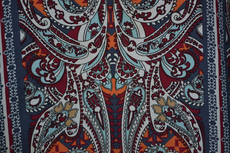 Gypsy Dress Women/'s Vintage Hippie Dress Bell Sleeves Swing Skirt Boho 60s Style