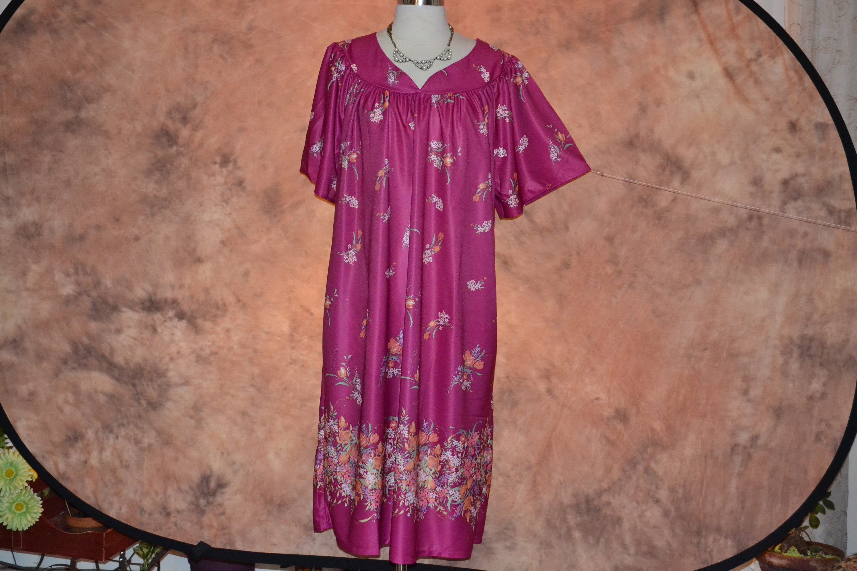 pink muumuu