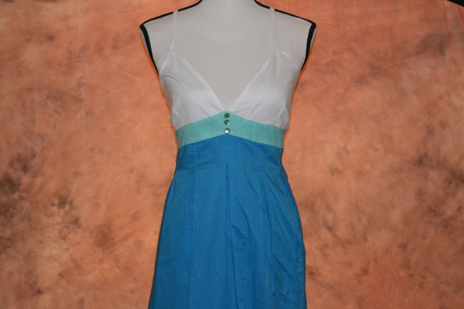 Vintage 90s Tex Max Azria Women's Maxi Dress 100% Cotton - Etsy