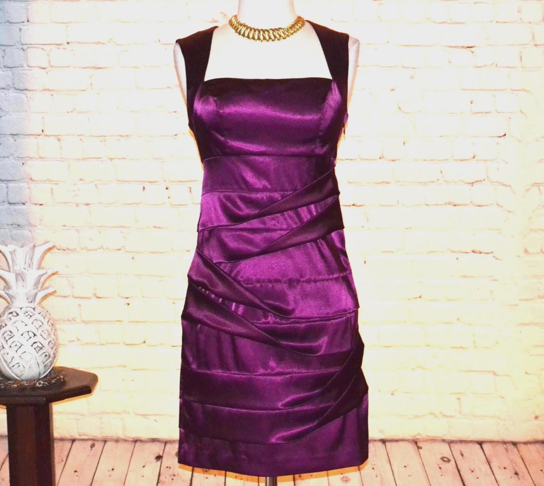 Purple Tight Dress - Etsy Purple Tight Dress - Etsy