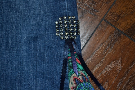 guess patchwork jeans