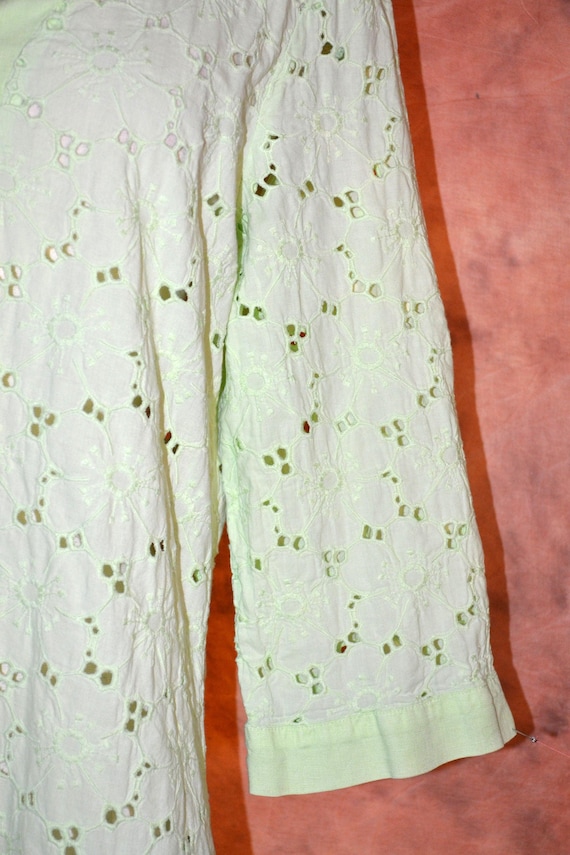 sachin and babi light blue dress Chartreuse Pops. - The Stripe main image 1
