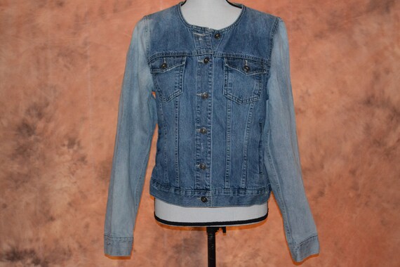 two by vince camuto jean jacket