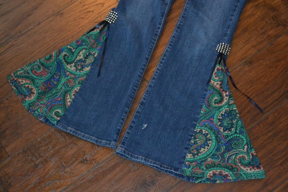 guess patchwork jeans