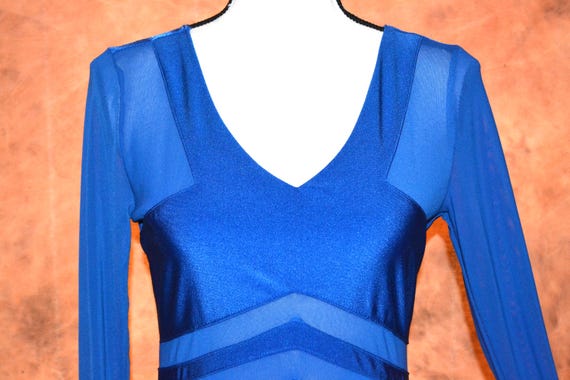 royal blue bandage dress Bodycon Dress, Sheer Sleeve Mini Skirt Color:Cantaloupe lbt-stock Women's Dresses | Casual this is your chance