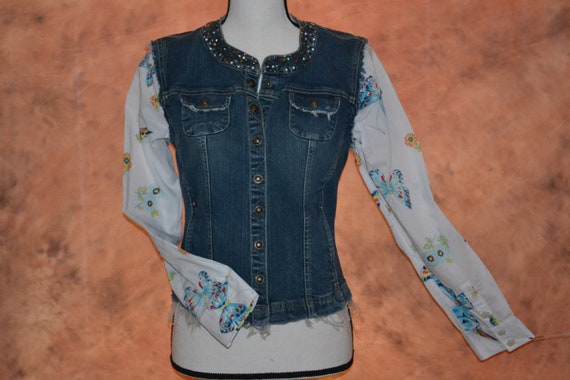 live a little clothing jean jacket