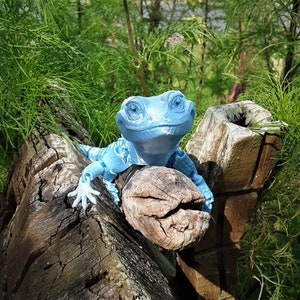 Articulated 3d printed Leopard Gecko / Made To Order