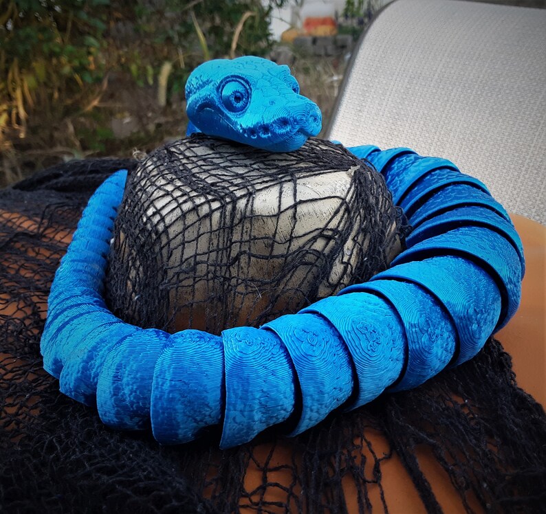 Articulated 3d Printed Ball Python / Made to Order - Etsy