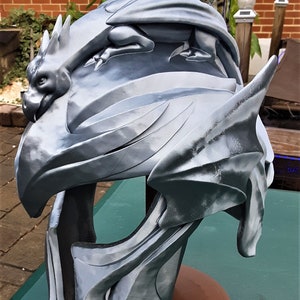 Dragon Helmet 3D Printed