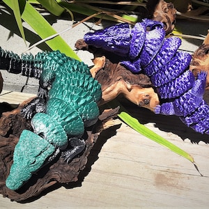 3d Alligator Articulated / Made to Order