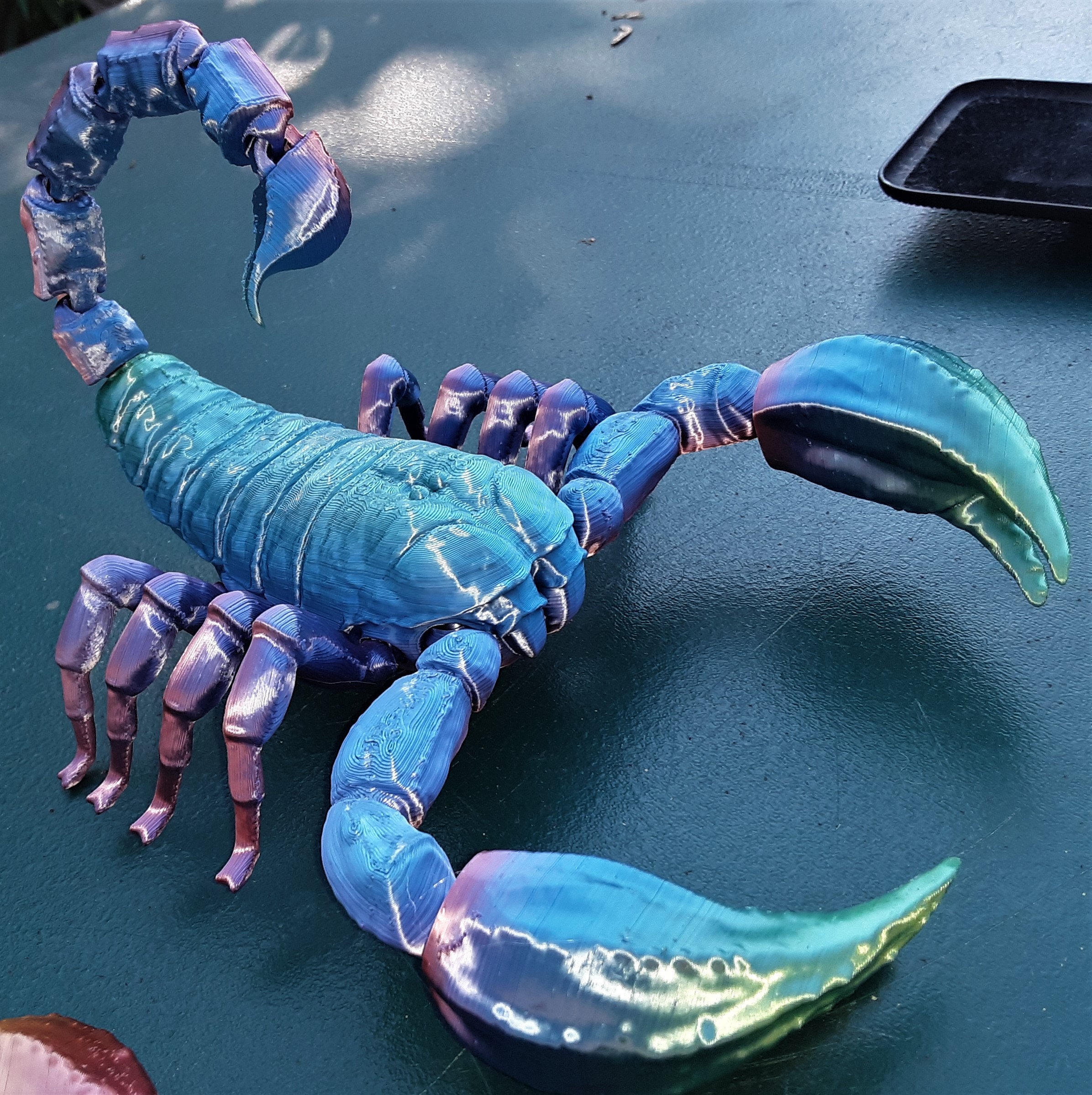 Articulated 3d Printed Scorpion / Made to Order - Etsy Canada