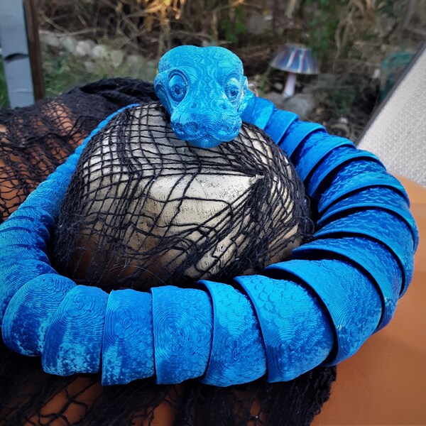 Articulated Ball Python Etsy