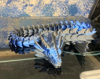 Sea Serpent Dragon - Articulated Water Dragon/custom Order