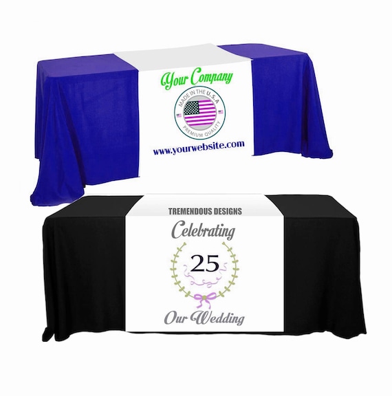 Custom online table runners