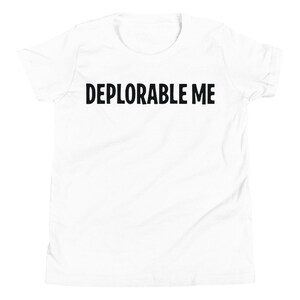 Bedauerlich e me funny Youth Kurzarm T-Shirt Trump