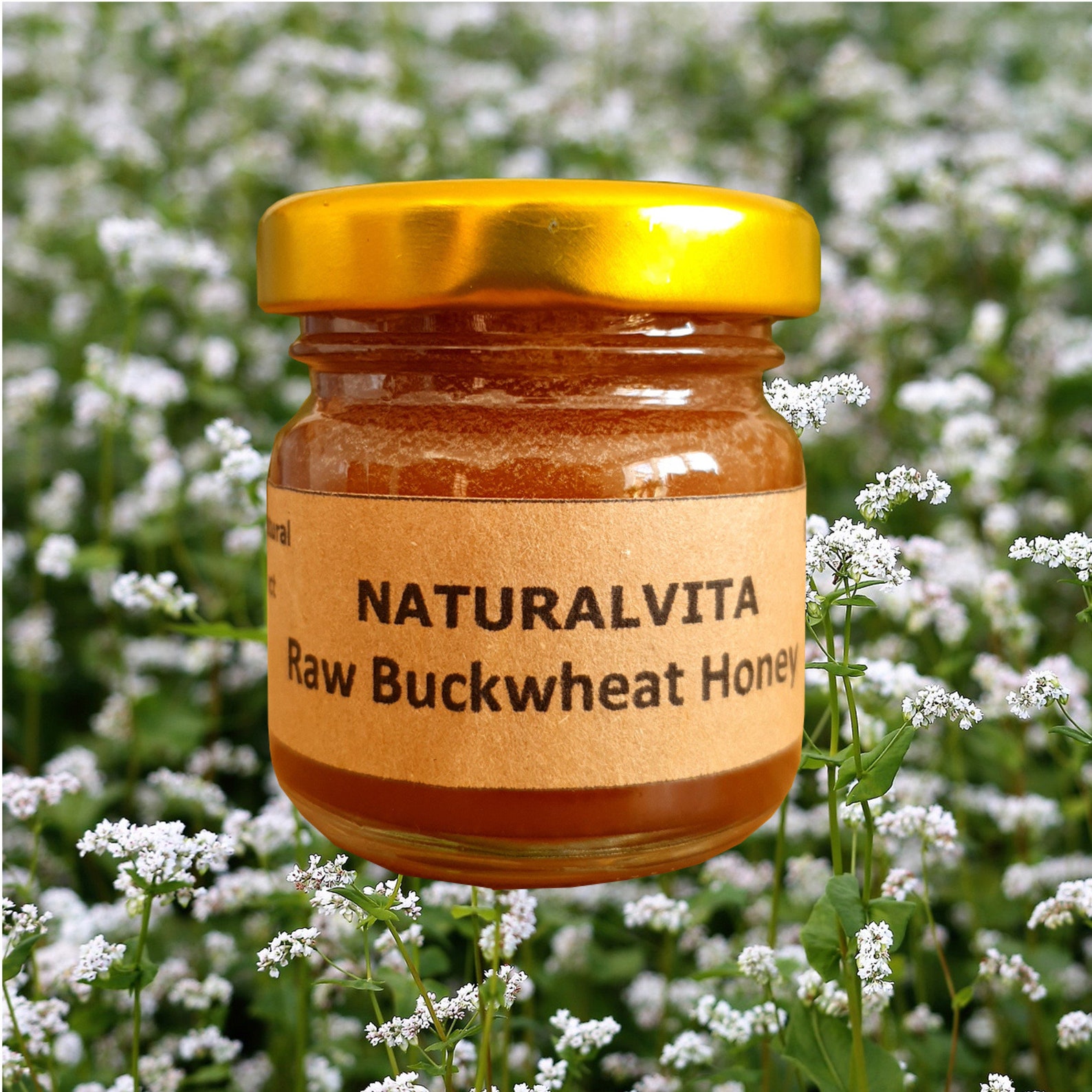 54g RAW Buckwheat Honey Organically Pure Unheated Etsy