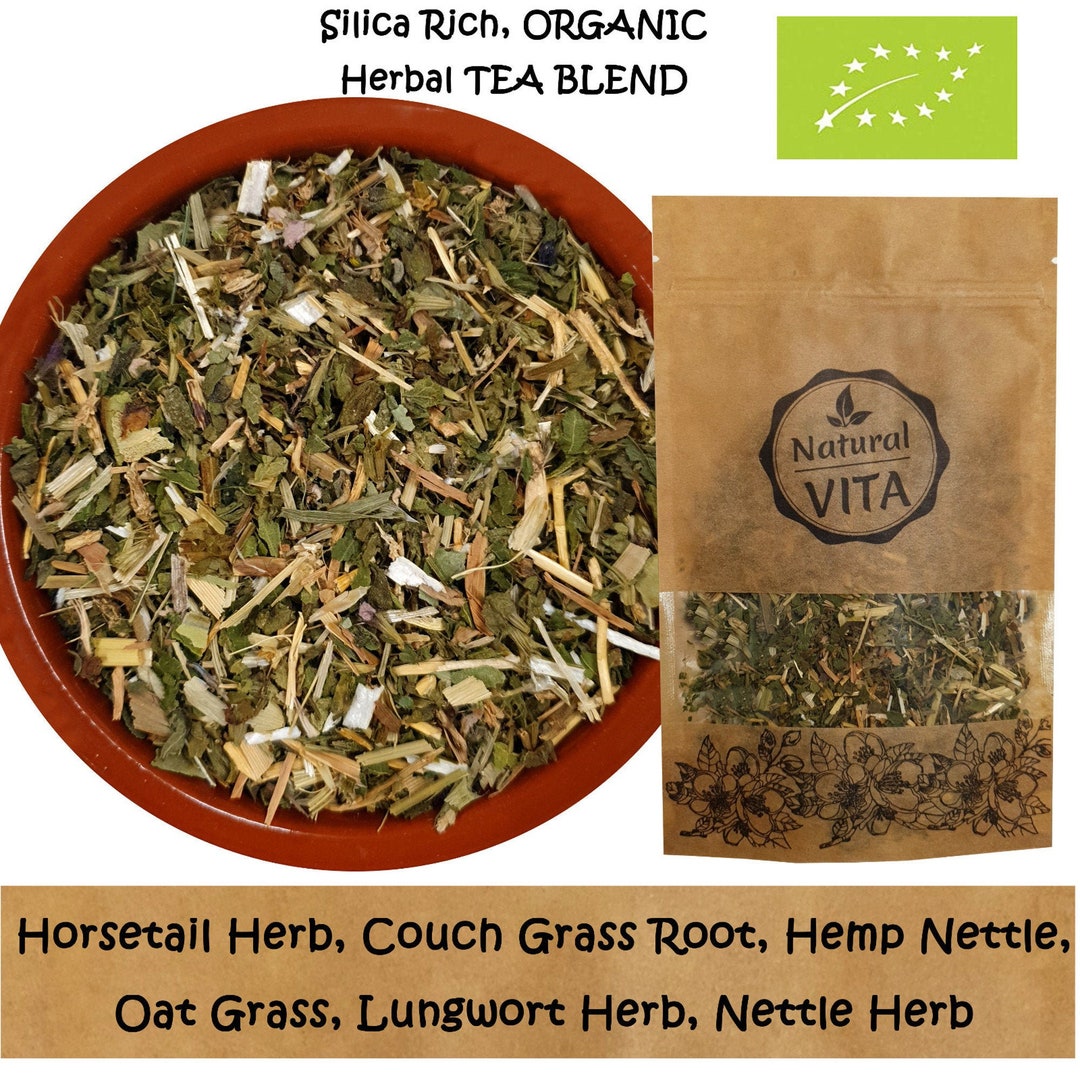 SILICA RICH Organic Herbal Blend Dried Herbs Loose Leaf Tea Etsy