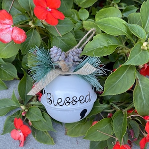 Bell Ornament with Personalization