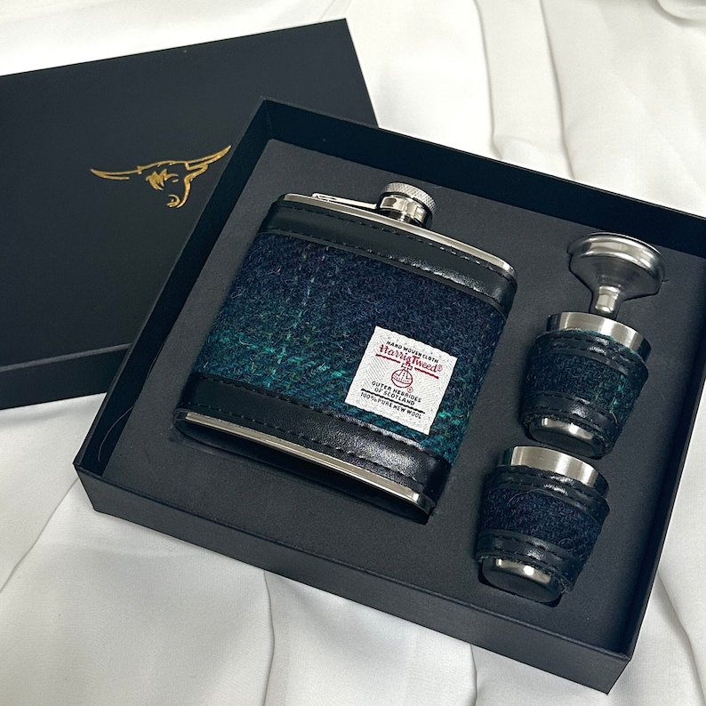 Navy& Turquoise Tartan