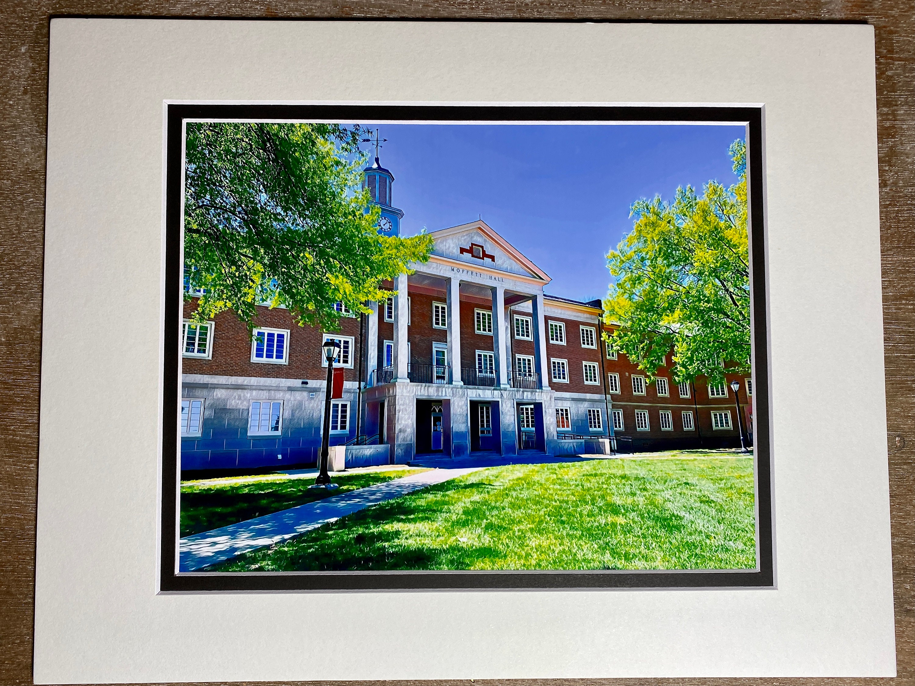Radford University Moffett Hall Etsy UK