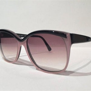 Unused 80s Large Pink Sunglasses | New Old Stock | Pink and Black Cat Eye Sunglasses Frames | Women Cateye Sunglasses | Oversize Sunglasses
