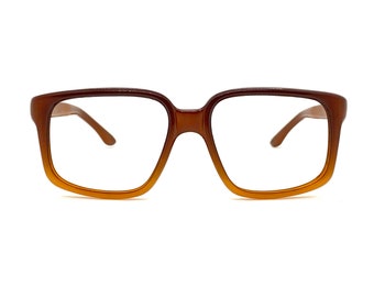 Panty Dropper Eye Wear 〔OLD HEAD〕 Vintage 60s Zyloware Brown Eyeglasses | New Old Stock | Geek