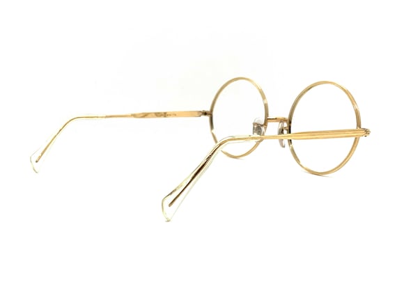 Vintage 60s Eyeglass Frames | New Old Stock | Gol… - image 7