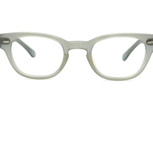Vintage 80s Horn Rim Eyeglasses | New Old Stock | Unworn Calvin Klein Gray Eyeglass Frames | Horn Rim Glasses Frames | Nerd Glasses Frames