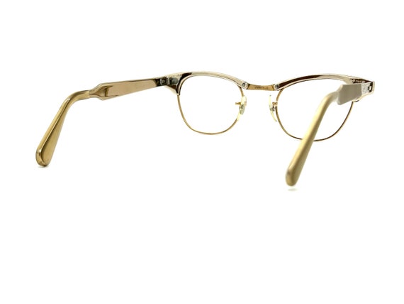 Vintage 50s Cat Eye Glasses | New Old Stock | Bro… - image 7