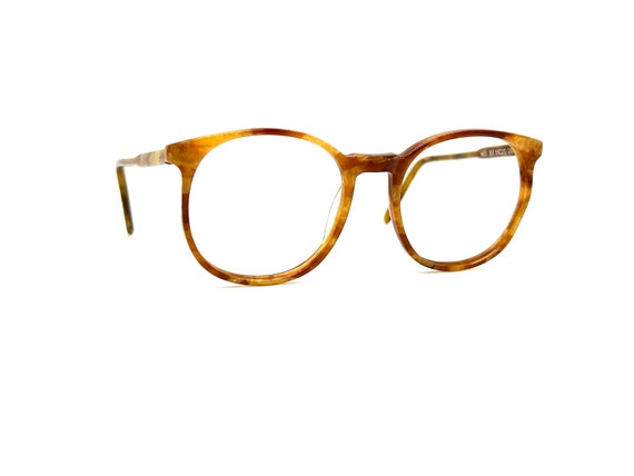 80s Round Eyeglasses | New Old Stock | Tortoise E… - image 2