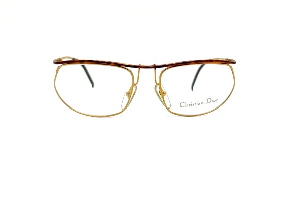 90s Christian Dior Gold Tortoise Eyeglasses New Old Stock 80s Christian Dior Sunglasses Vintage Dior Eyeglass Frames Dior Glasses Etsy