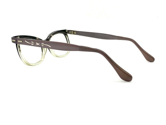 Vintage 50s Cat Eye Eyeglasses | New Old Stock | … - image 6