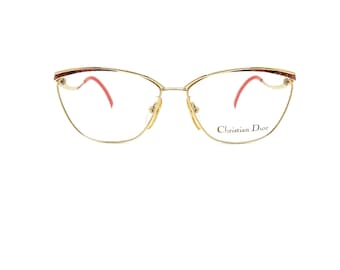 小物 Dior PANDIORA CD Logo Vintage Sunglasses Vintage CHRISTIAN DIOR Pandiora Bronze Cat Eye Sunglasses