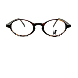 70s Oval Eyeglasses | New Old Stock | 80s Tortoise Eyeglass Frames | Jackie O. Eyeglasses | Womens Oval Eyeglasses | Small Eyeglasses Frames